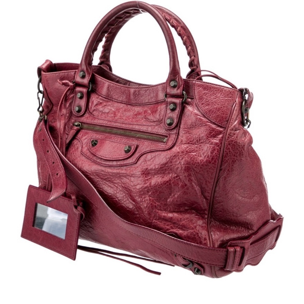 Balenciaga motocross velo bag.